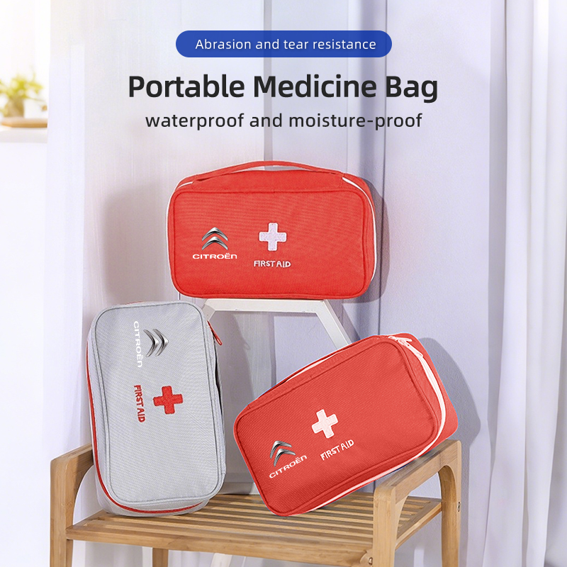 First Aid Bag Kit - Tas Penyimpanan Obat Mini Kit Medis