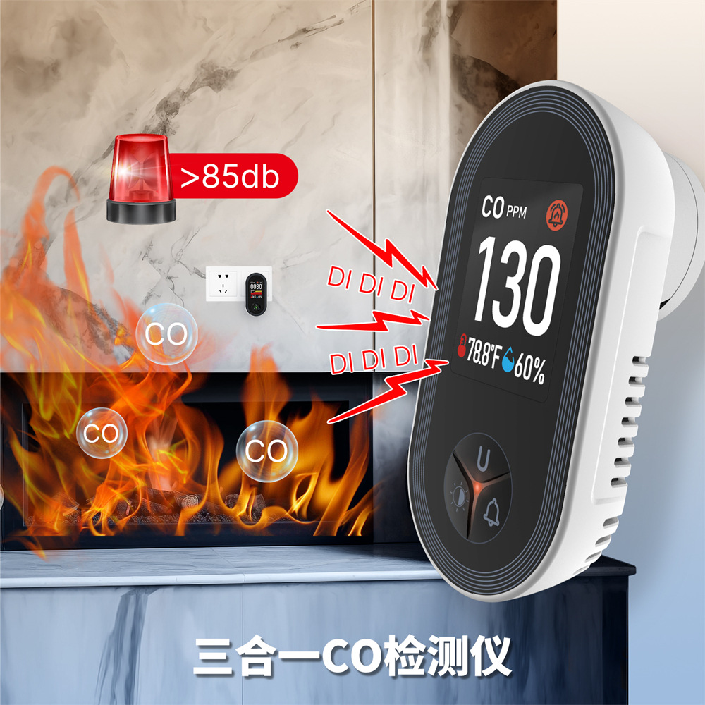 Layar Detektor Karbon Monoksid - Co Detector Plug ulasan dan harga