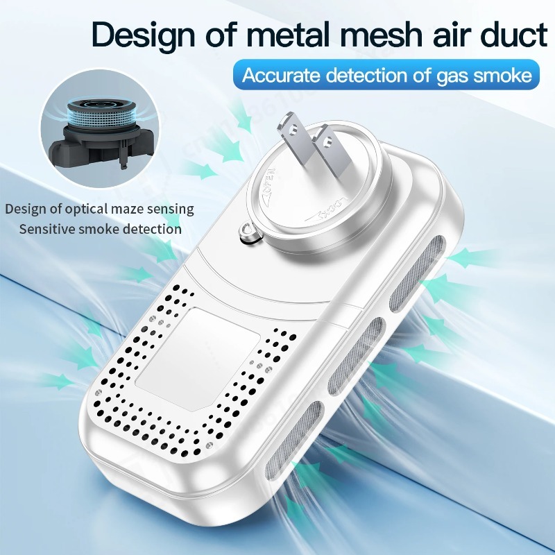 Detektor Gas Portabel 6 in 1 d - Co Detector Plug ulasan dan harga