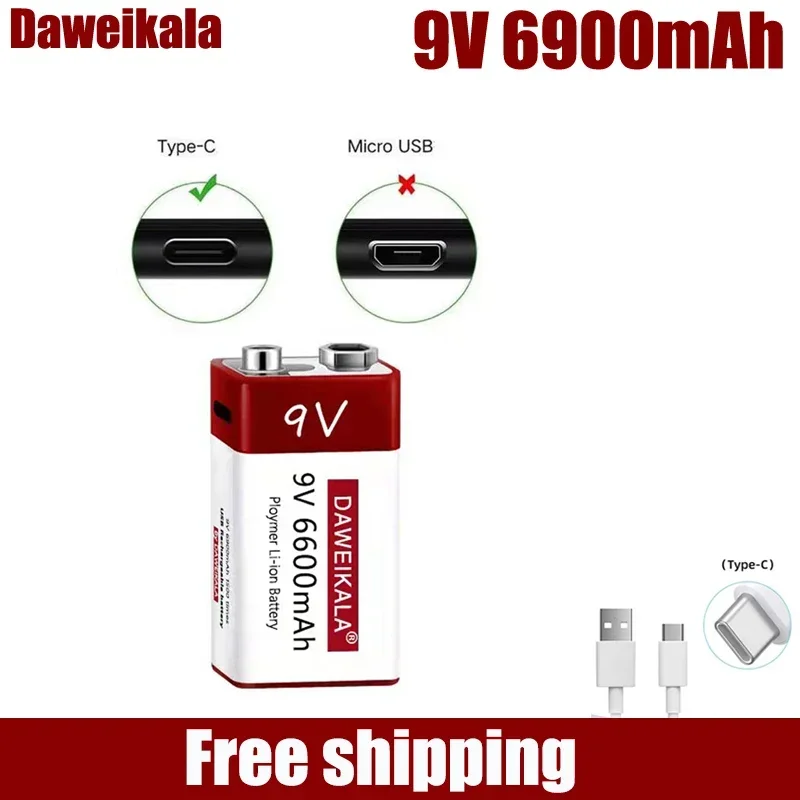 Baterai Isi Ulang 9V 6900mah L - Co Detector Plug ulasan dan harga